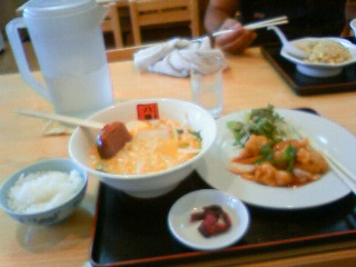 名古屋ターミメッシュ現場　ラーメンタンタン麺酢豚セットのサムネール画像のサムネール画像