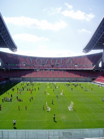 豊田市　スタジアム　足助　大蔵子供会