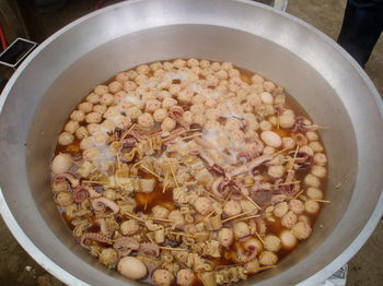 豊田市大蔵町　秋祭り　懇親会料理　おでん